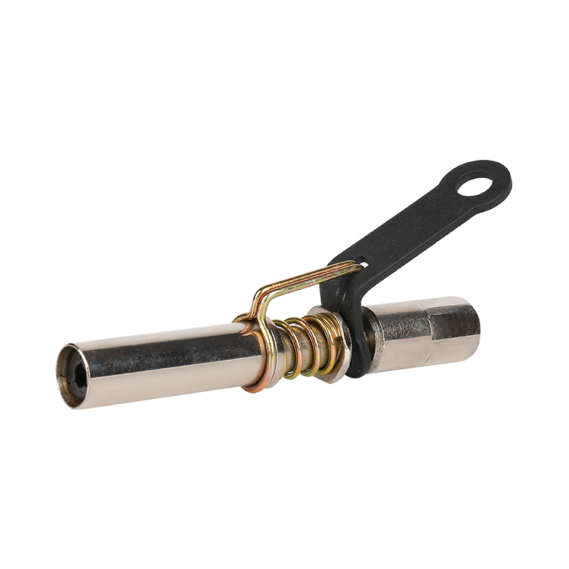 Fast to lock release high pressure grease coupler