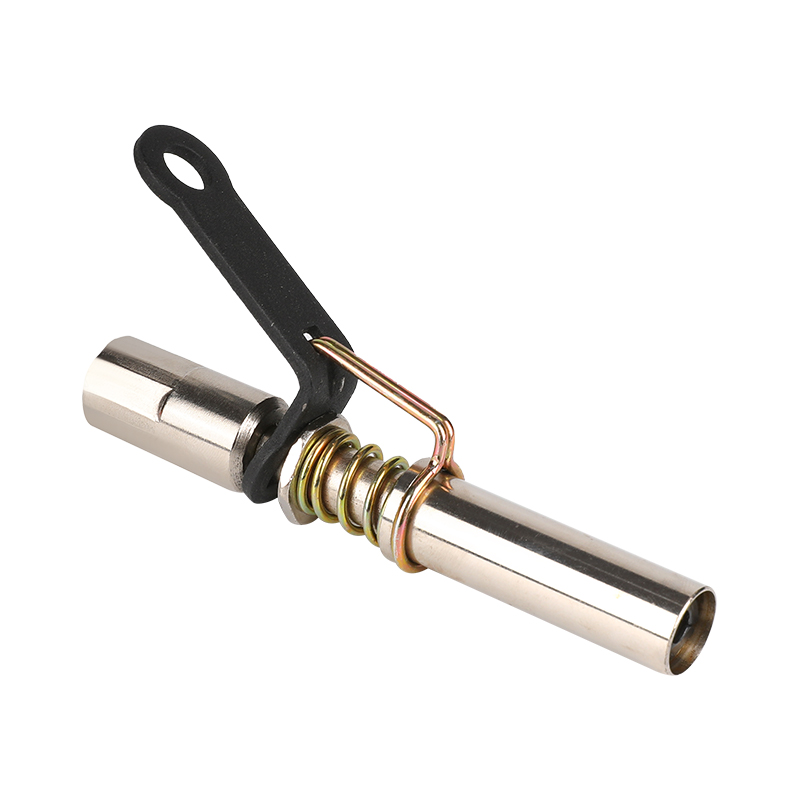 Fast to lock release high pressure grease coupler