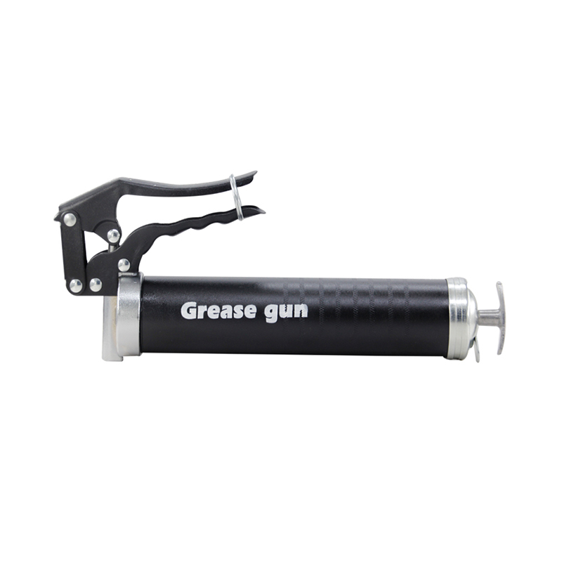 Heavy duty pistol grip aluminum grease gun